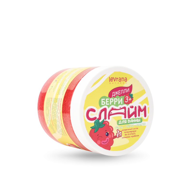Гель-пена-мыло "Слайм Джелли берри" Levrana